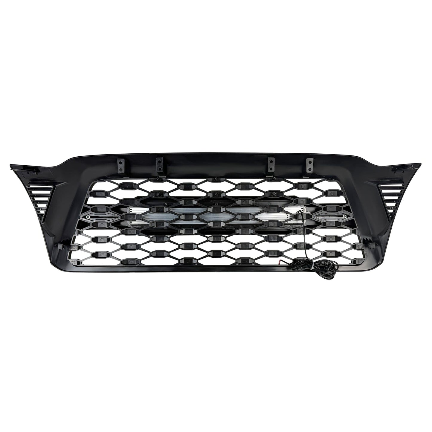 TRD PRO Style Grille W/ LED Off-Road Lights - Matte Black For 2005-2011 Toyota Tacoma | Amoffroad
