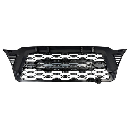 TRD PRO Style Grille W/ LED Off-Road Lights - Matte Black For 2005-2011 Toyota Tacoma | Amoffroad
