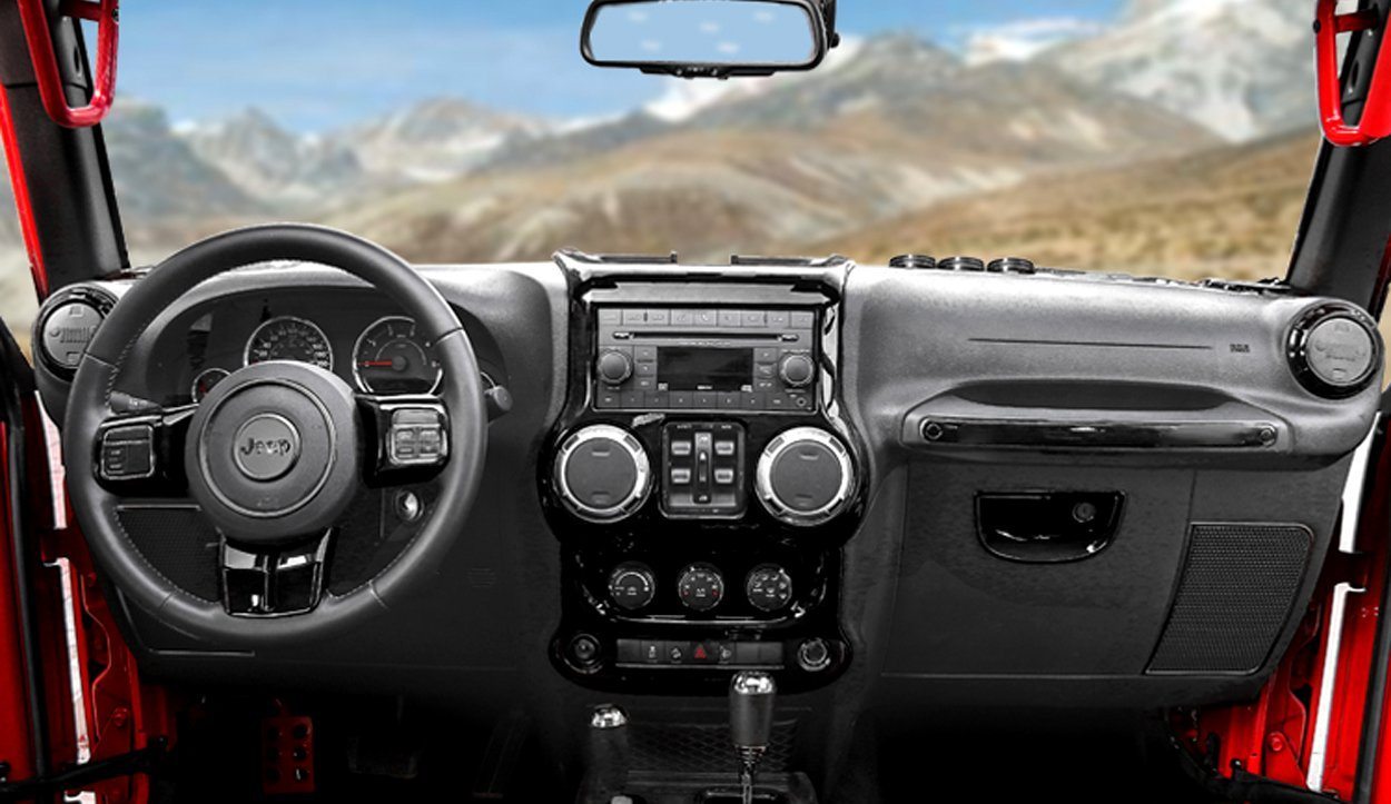 2010 jeep wrangler interior deals trim kit