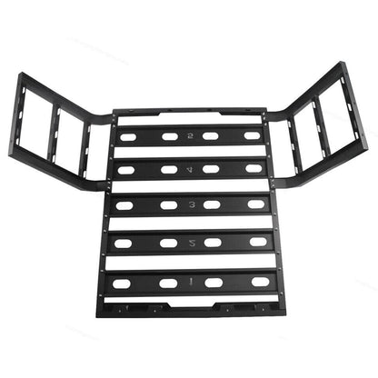 4DR Rear Roof Rack With Double Ladders For Jeep Wrangler JK