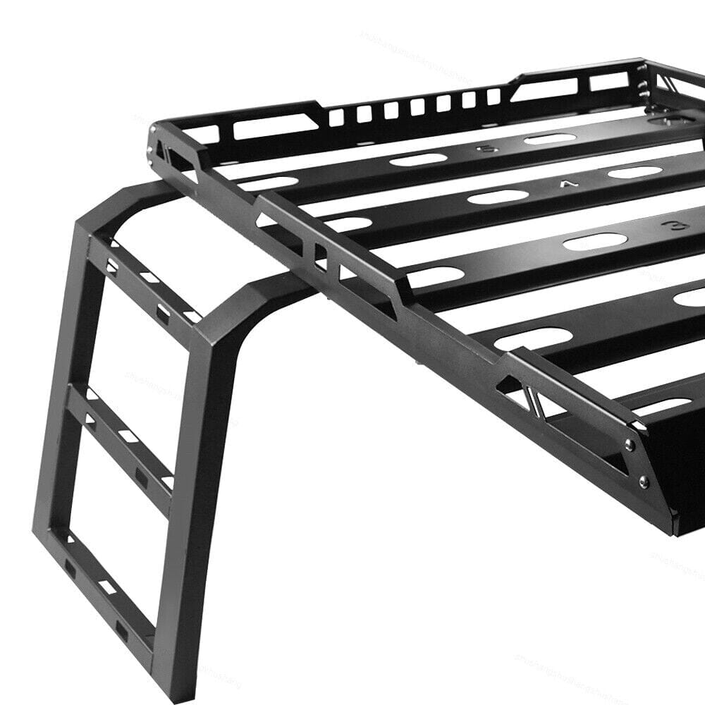 4DR Roof Rack With 2 Side Ladders For 2018-2023 Jeep Wrangler JL ...