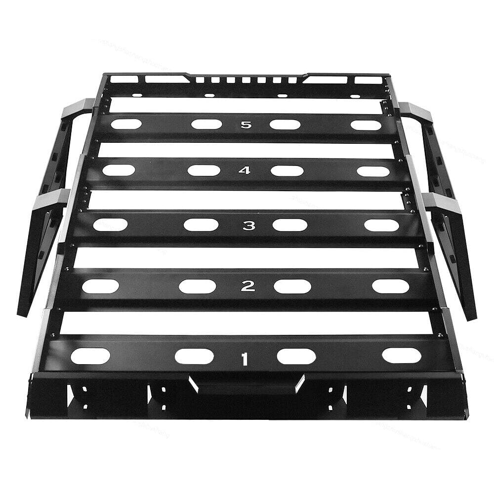 4DR Roof Rack With 2 Side Ladders For 2018-2023 Jeep Wrangler JL