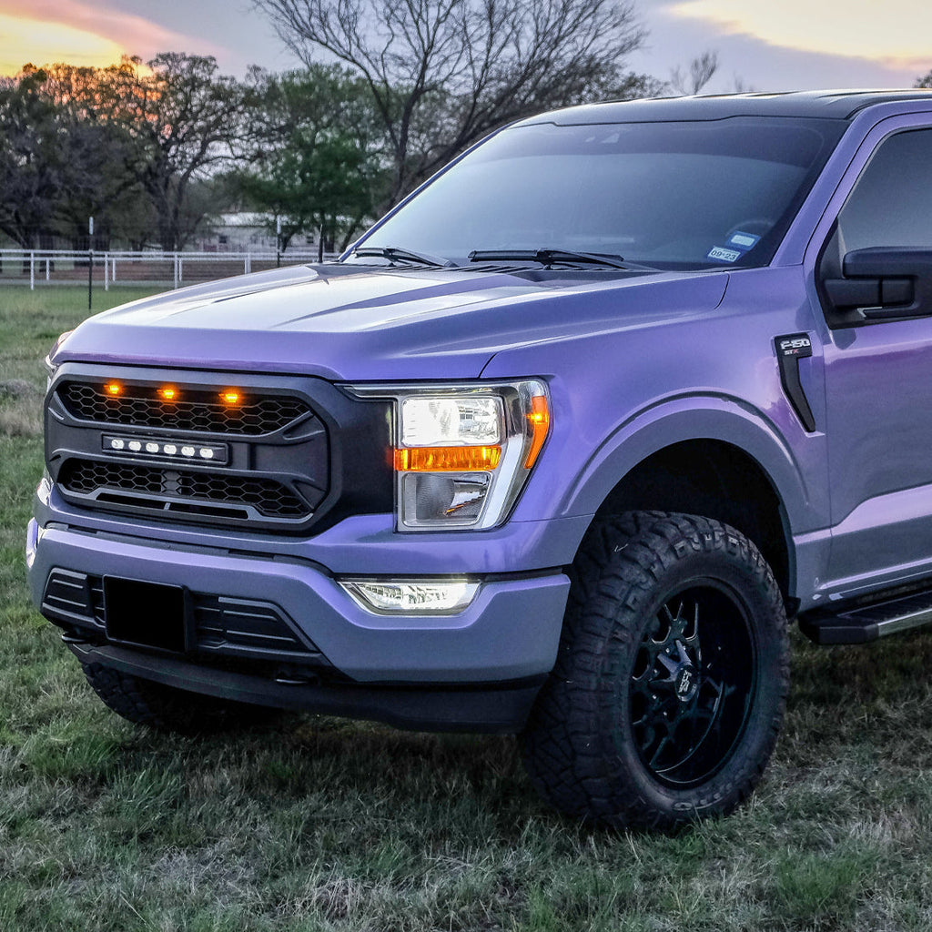 Ice Rapter Purple Ford Raptor Lifted Purple