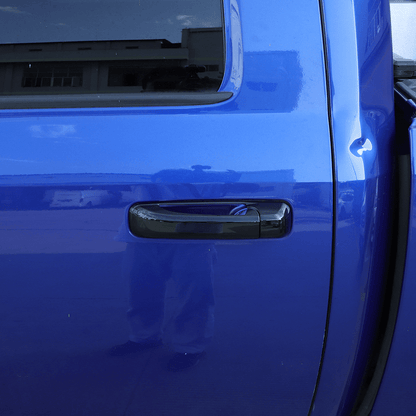 Black Door Handles Trim Cover For 2010-2017 Dodge RAM 1500