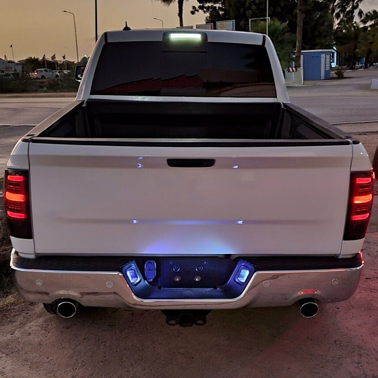Black LED Tail Lights For 2009-2018 Dodge Ram 1500 2500 3500