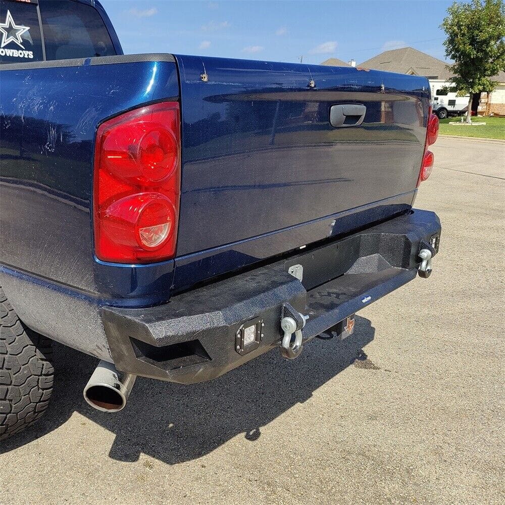Discovery Steel Rear Step Bumper Bar for 2006-2008 Dodge Ram 1500 ...