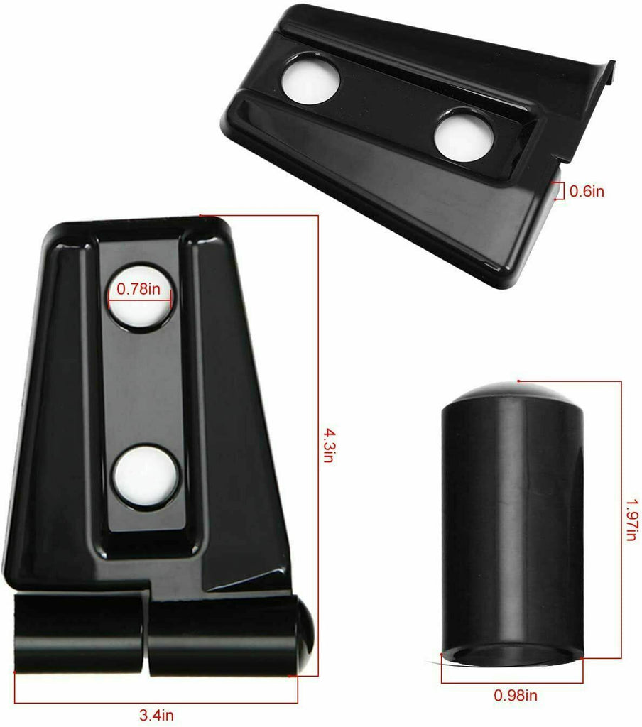 07-18 Jeep Wrangler JK JKU Door Hinge Cover Trim for 丨Amoffroad