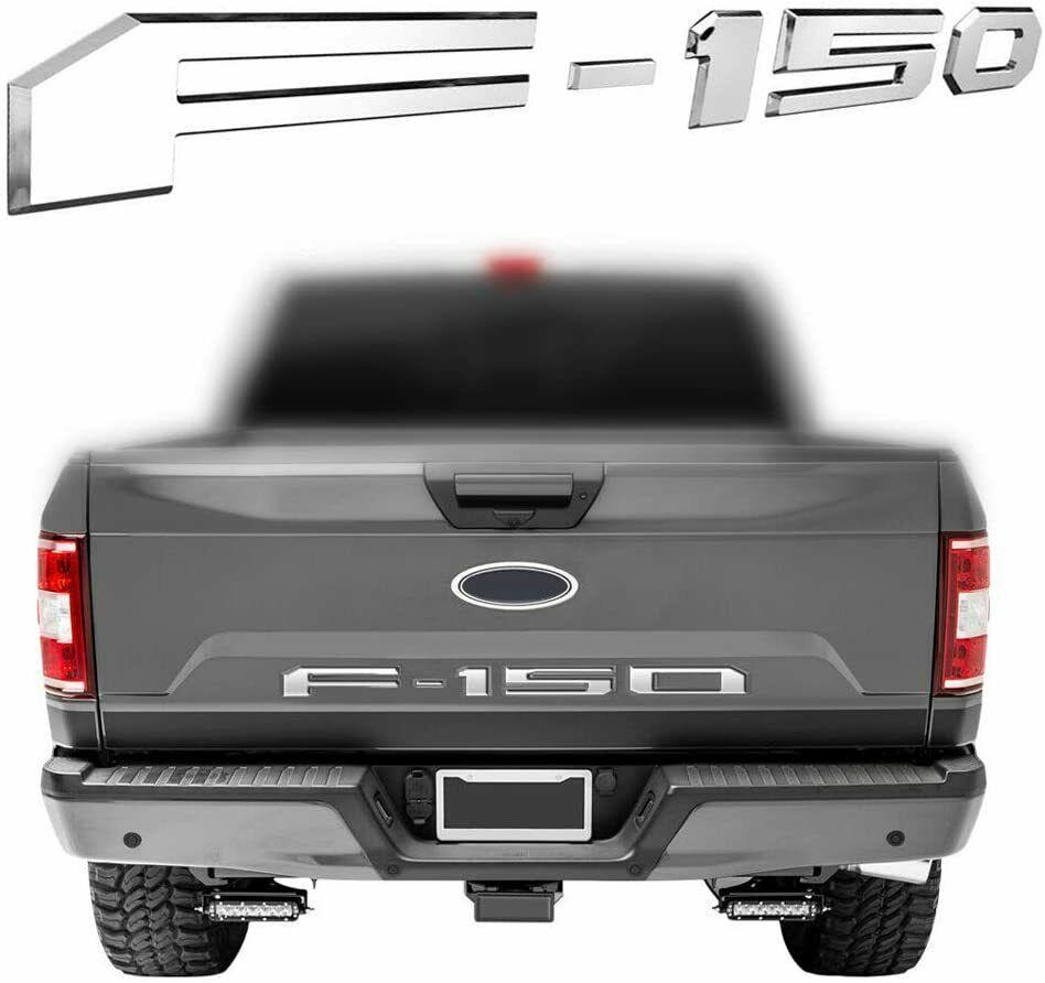 F-150 Tailgate Insert Letters Vinyl Stickers For 2018-2020 Ford F150