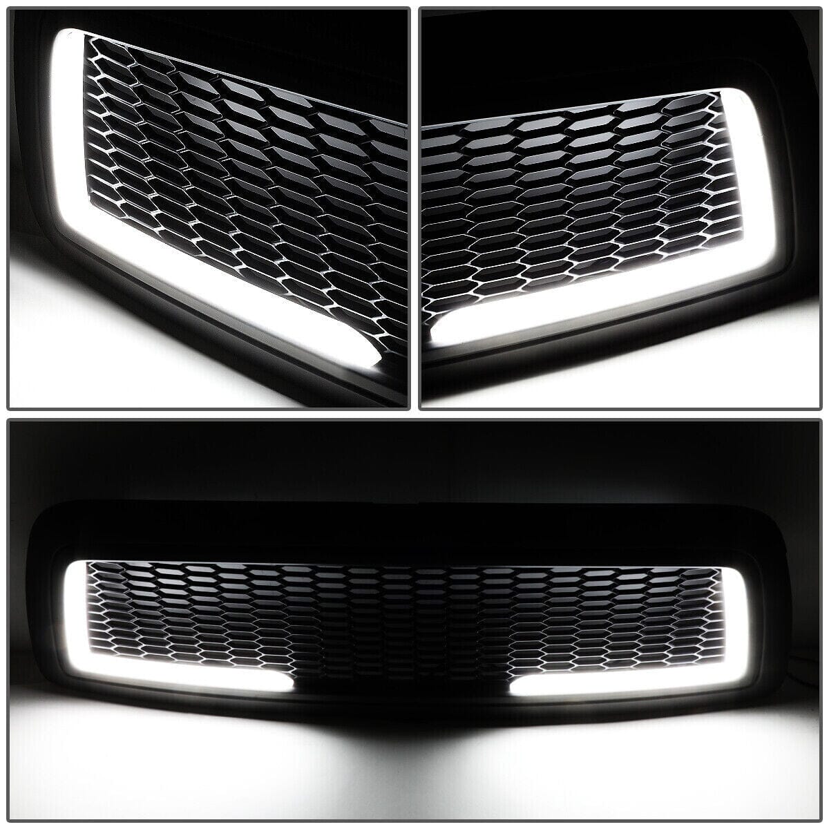 Honeycomb Front Grille WLED Lights For 2009-2012 Dodge RAM 1500 