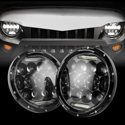 Jeep Wrangler DOT 7 Inch Round LED Headlights