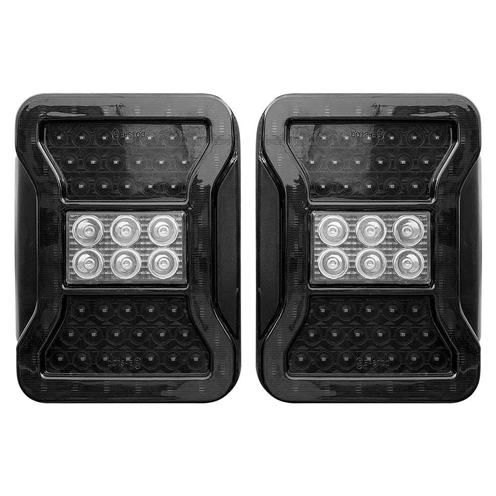 Jeep Jk Jku Tail Lights Upgrade To Jl Look Amoffroad Free Shipping 5697