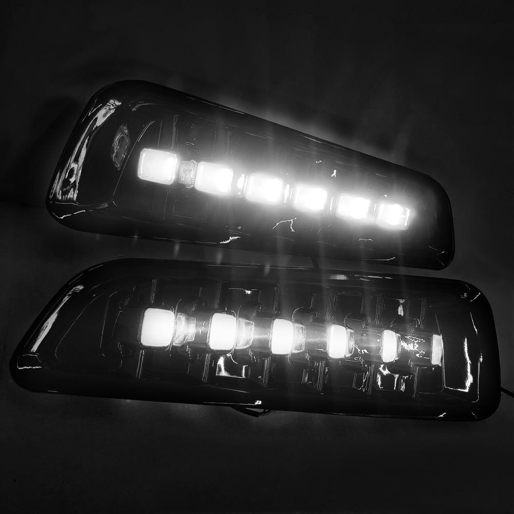 LED Daytime Running Light DRL Fog Lights for 2017-2019 Ford F150 Raptor