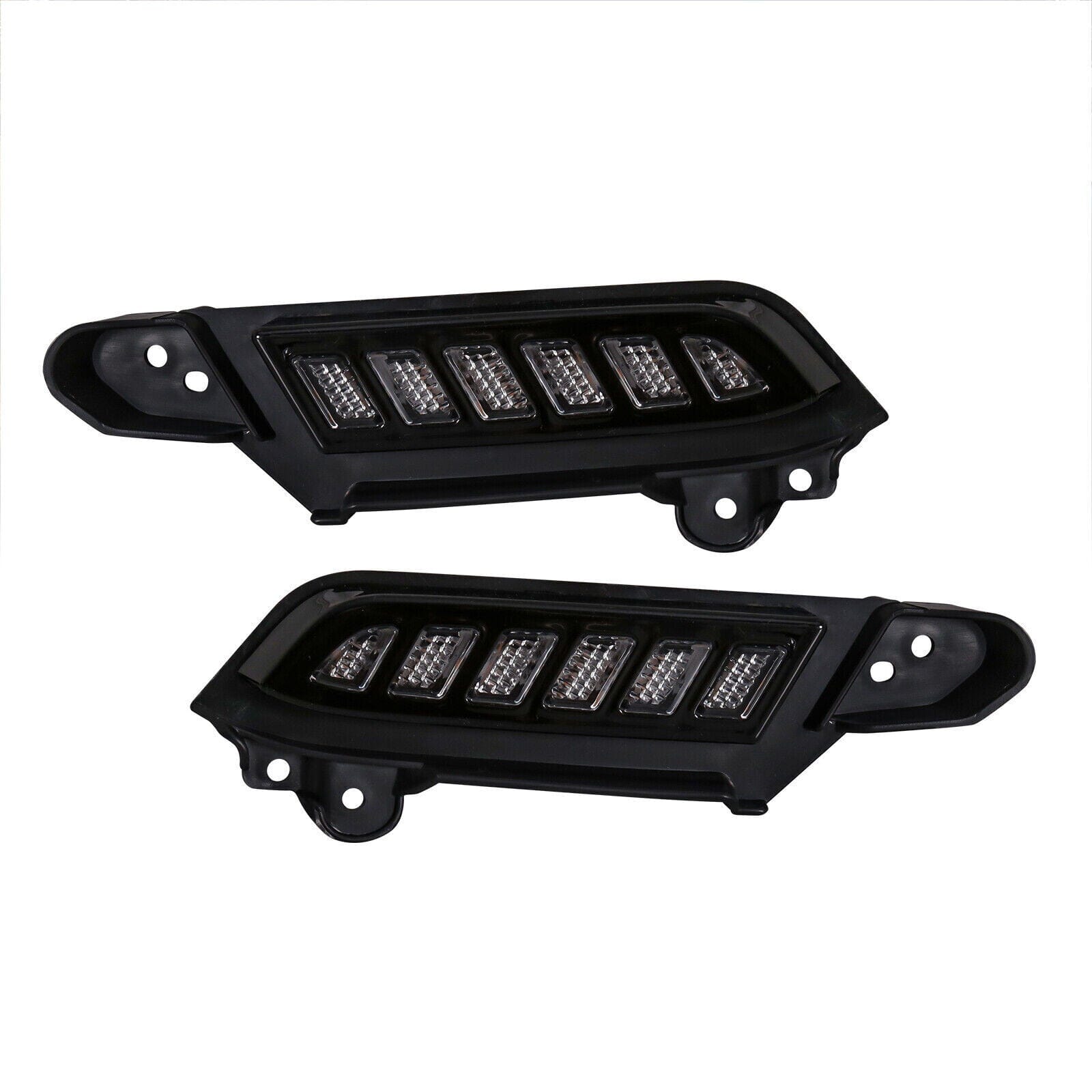 LED Daytime Running Light Fog Light w/Turn Signal For 2016-2023