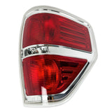 LED Tail Lights Brake Lamps Assembly-Red Lens Housing without