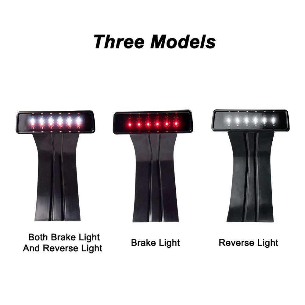 LED Third Brake Tail Lights for 07-18 Jeep Wrangler JK JKU丨Amoffroad