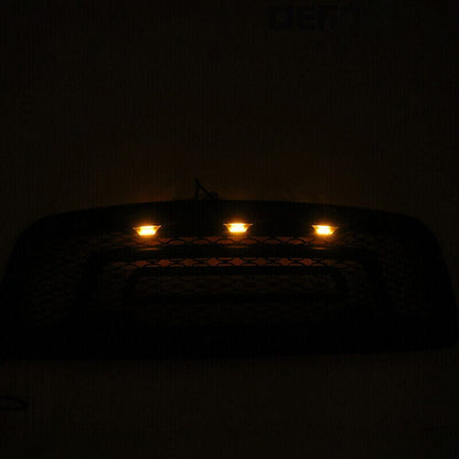 Matte Black Front Grille W/LED Lights For 2009-2012 Dodge Ram 1500