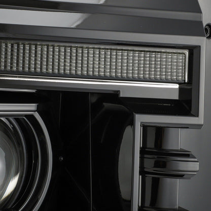 Polished Black Projector Headlights For 2011-2016 F250/F350/F450/F550 Super Duty 