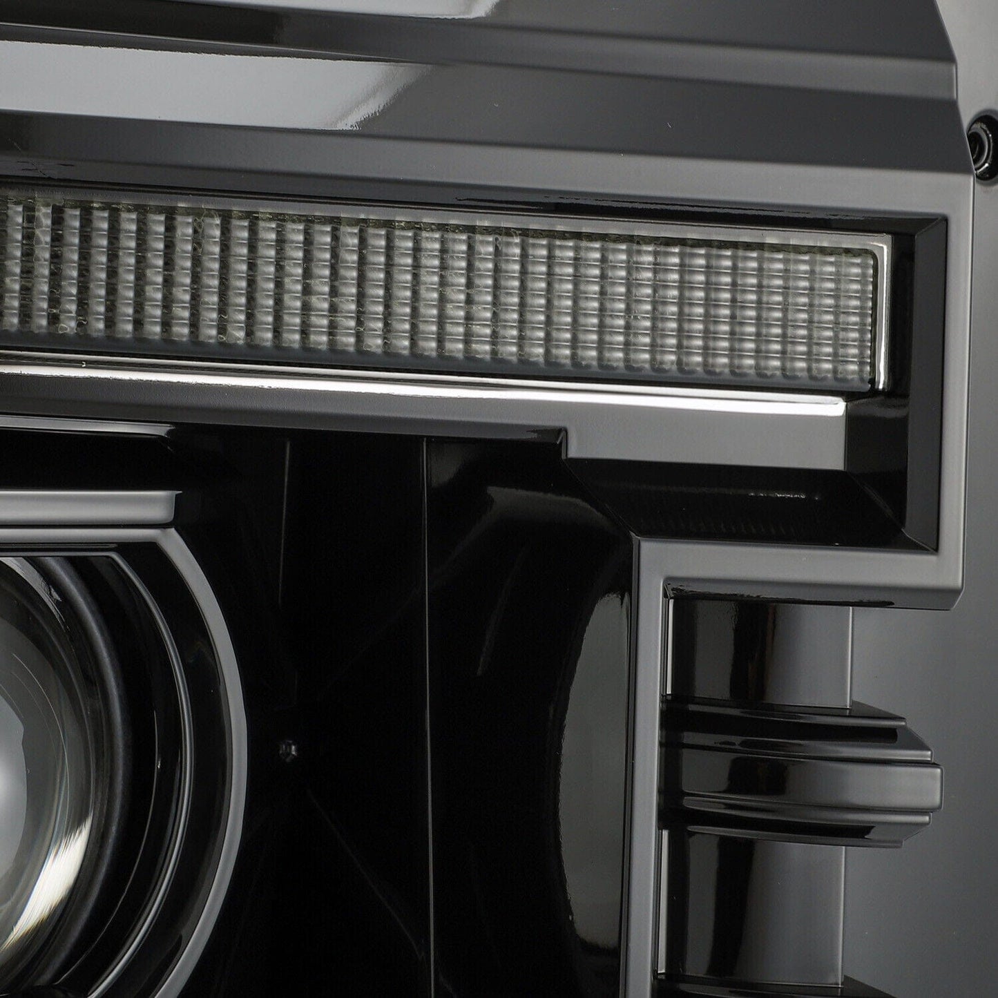 Polished Black Projector Headlights For 2011-2016 F250/F350/F450/F550 Super Duty 