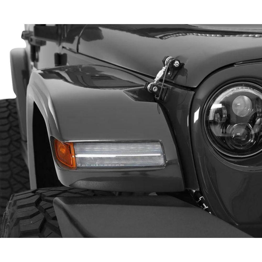 Jeep JK to JL Conversion Fender Flare w/ LED Lights & Inner|AMOffRoad