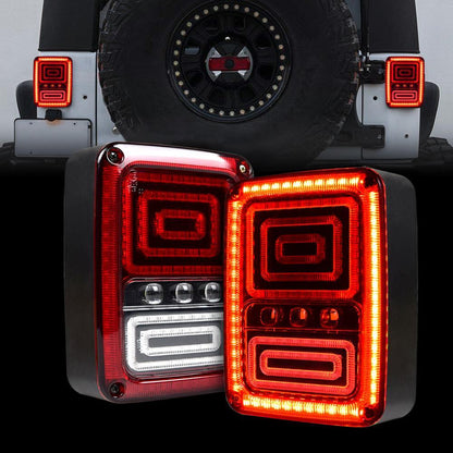 Jeep Wrangler Snake LED Tail Lights