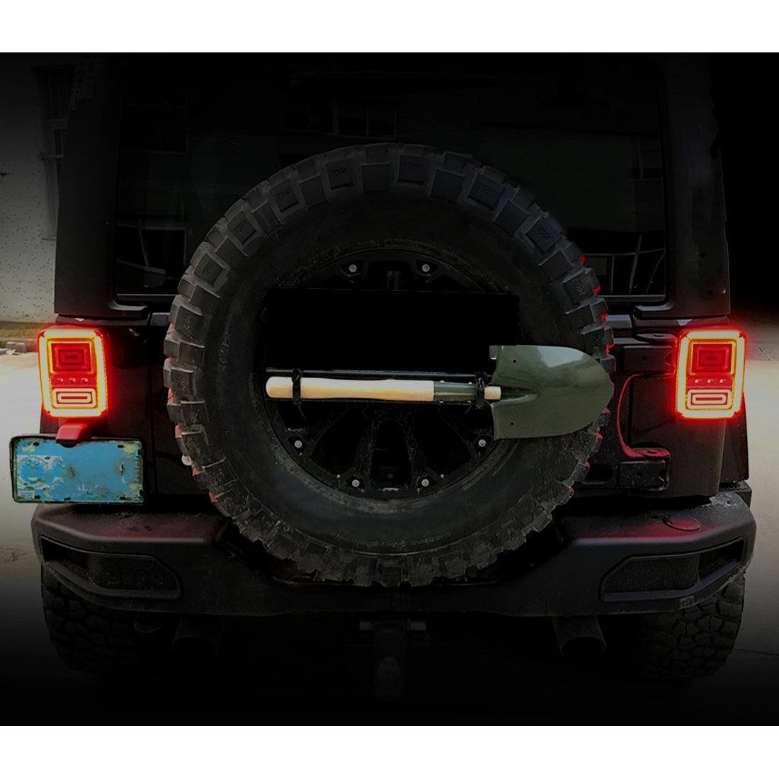 Jeep Wrangler Snake LED Tail Lights