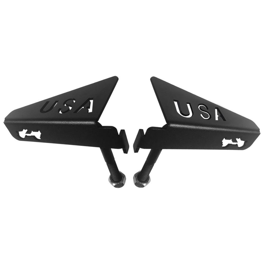 Jeep Wrangler Steel USA Foot Pedals Pegs