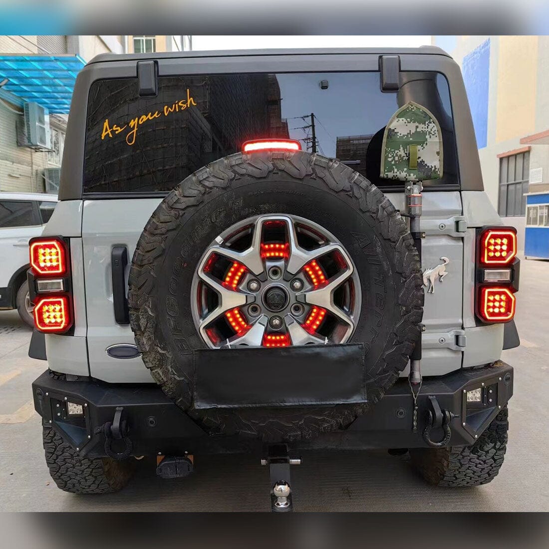 Raptor Style LED Tail Lights w/Starting Animation For 2021-2023 Ford Bronco