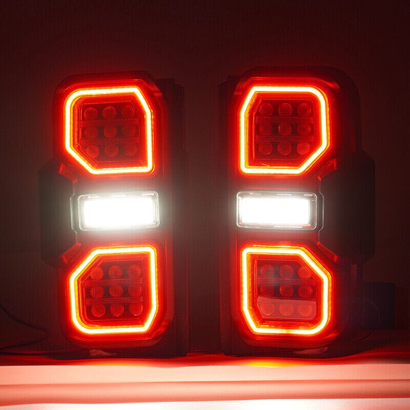 Raptor Style LED Tail Lights w/Starting Animation For 2021-2023 Ford ...