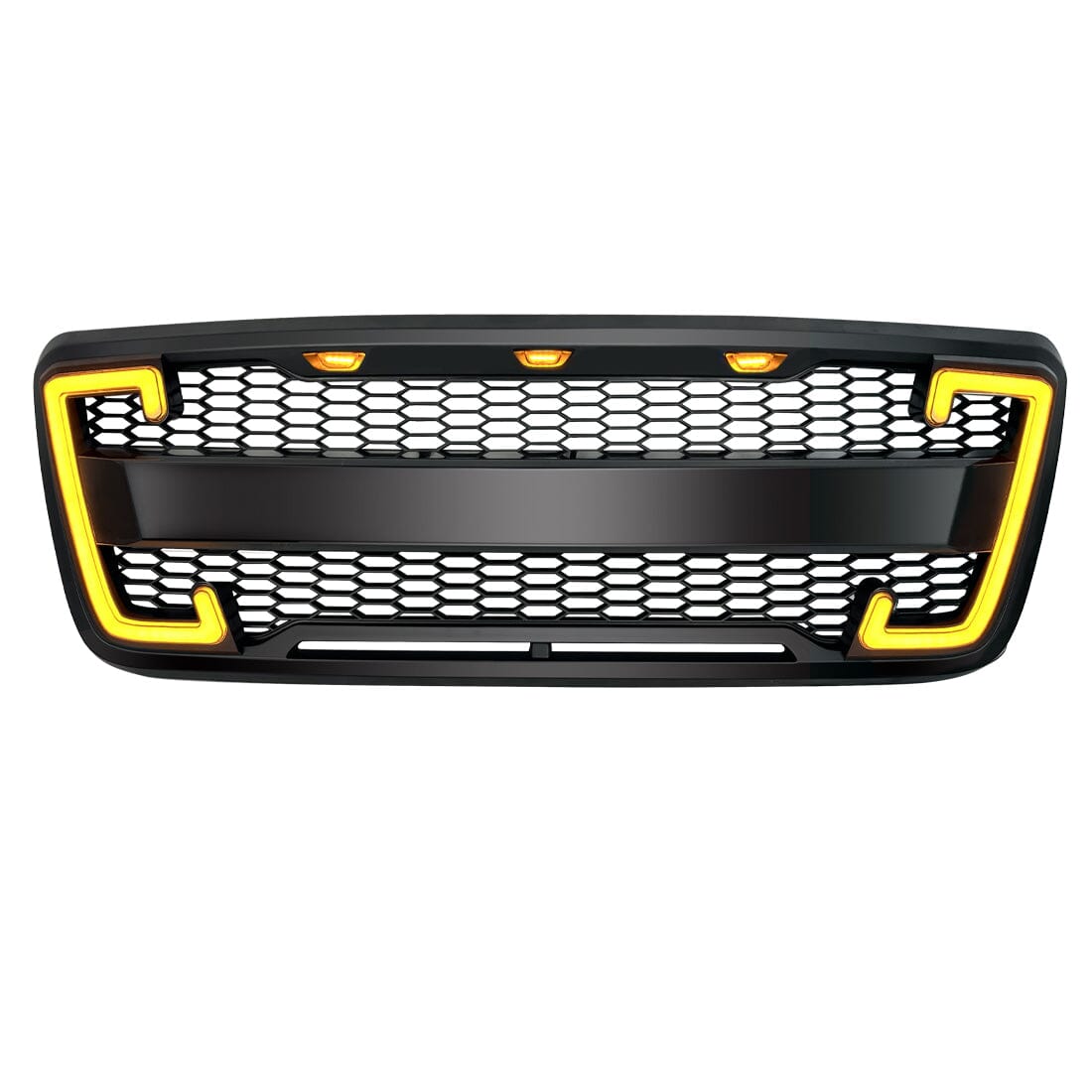 04-08 Ford F150 Raptor Style Mesh Grille w/DRL & Turn Signal