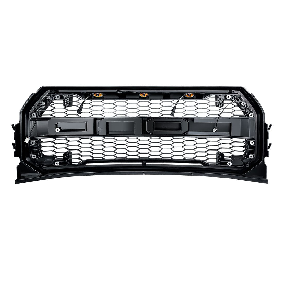 AMERICAN MODIFIED Raptor Style Mesh Grille For 2009-2014 Ford F150 Matte Black AMERICAN MODIFIED Raptor Style Mesh Grille For 2009-2014 Ford F150 Matte Black