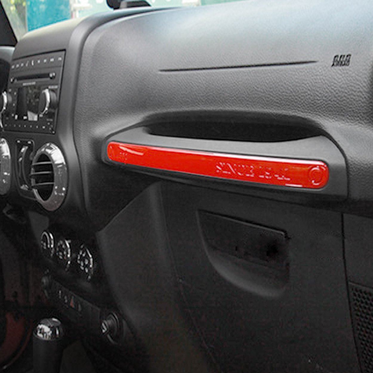 Jeep Wrangler Copilot Red Interior Trim Kits
