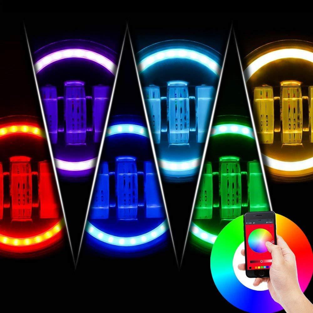 Jeep Wrangler RGB Halo Fog Lights 