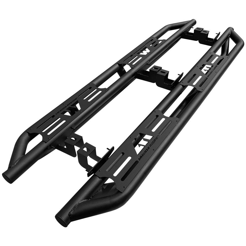 18-21 Jeep Wrangler JL Side Step Nerf Bar| AMOffRoad | Free Shipping