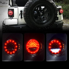 wrangler jk smile face tail light amoffroad