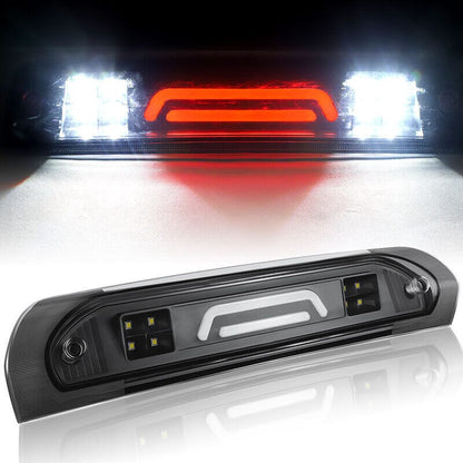 Smoked LED 3rd Tail Lights Brake Lamps For 2002-2009 Dodge Ram 1500 2500 3500