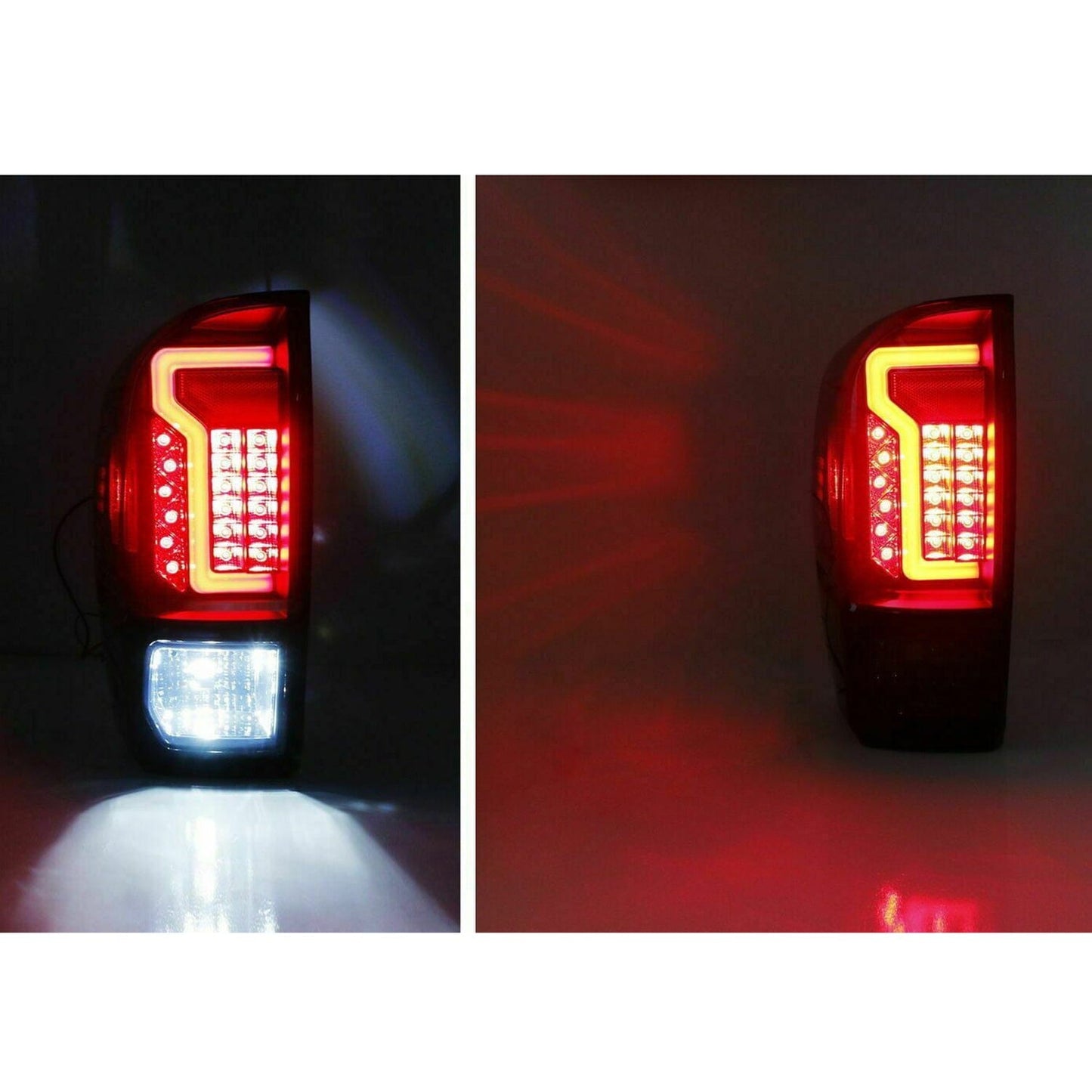 Smoked LED Tail Lights For 2016-2023 Toyota Tacoma