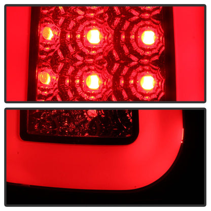 Smoked LED Tube Tail Lights For 2008-2016 Ford F250 F350 F450 F550