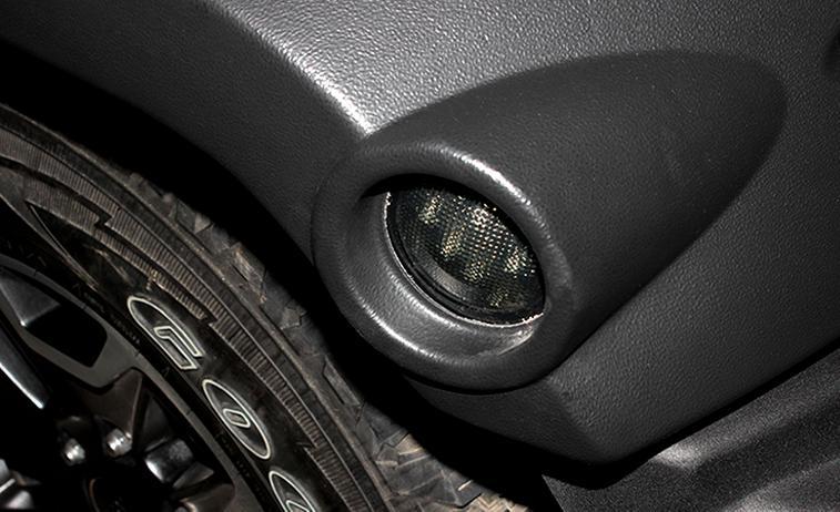 Jeep Wrangler Smoked Side Marker Lights