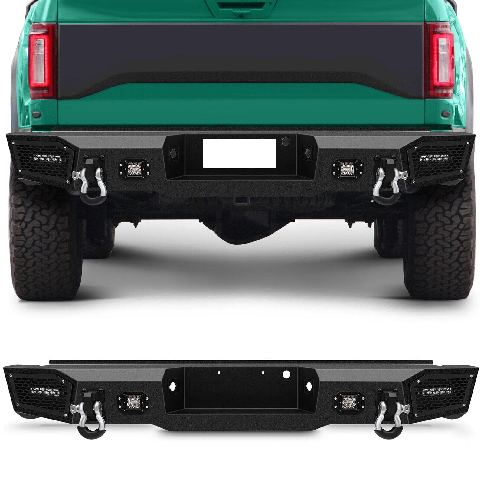 Steel Rear Bumper Assembly For 2011-2016 Ford F250 | AMOFFROAD – AM Off ...